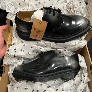 Dr. Marten’s x Supreme 3 Eye Color Changing Black Shoes